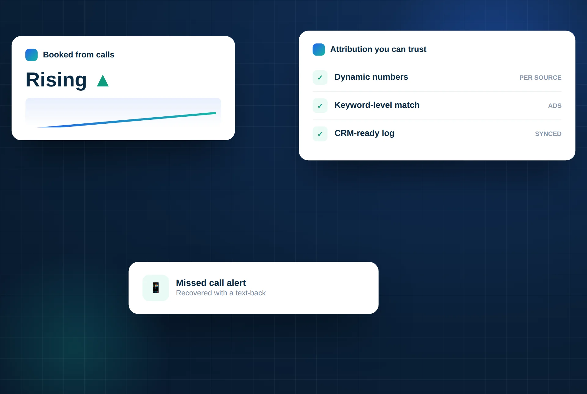 Healthcare call tracking illustration — design panel 3 by DoctorsInternet